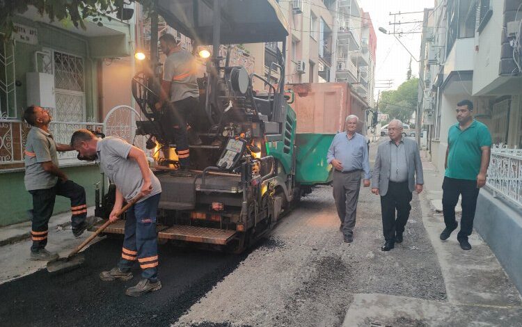 İzmir Karabağlar’da asfalt denetimi İzmir Karabağlar’da asfalt denetimi