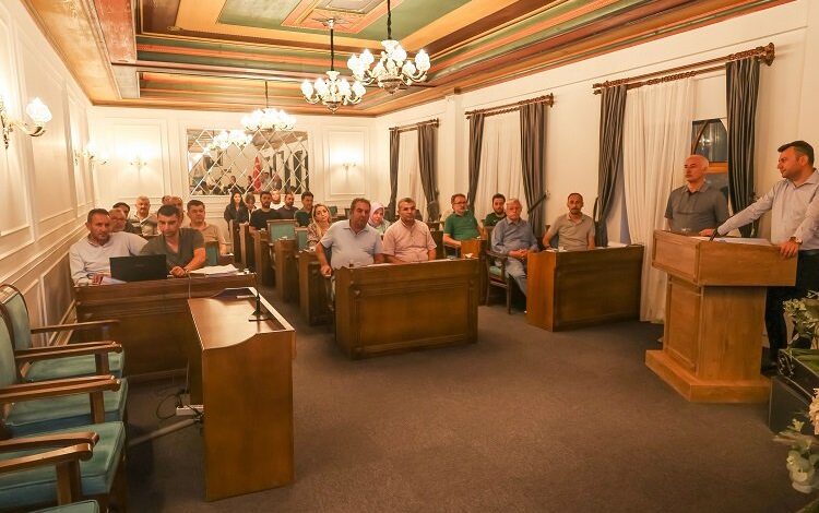 Nevşehir Belediyesi eylül ayı toplantısını yaptı