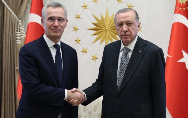 Cumhurbaşkanı Erdoğan, Stoltenberg ile telefonda görüştü
