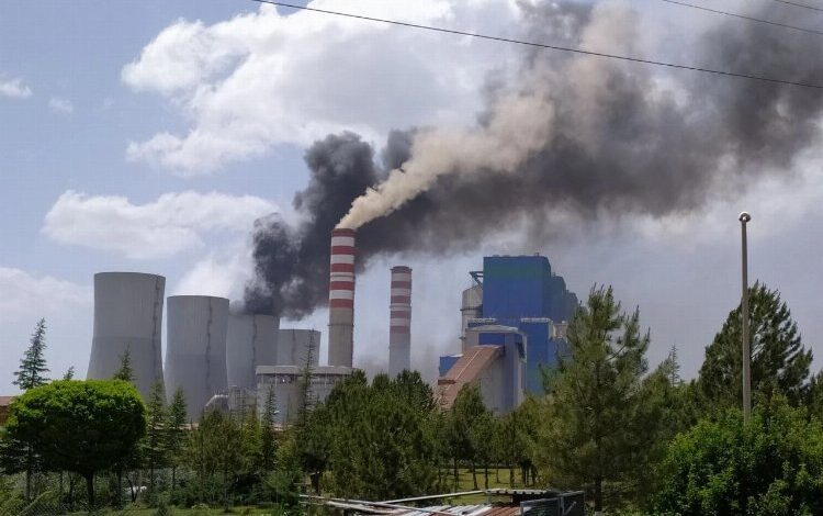 Afşin-Elbistan Termik Santrali’nde yangın paniği