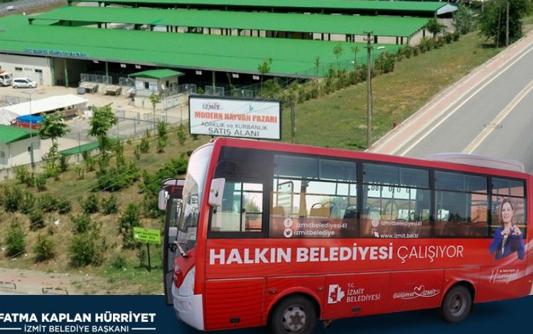 Modern Hayvan Pazarı’na ücretsiz ring servisi başlıyor