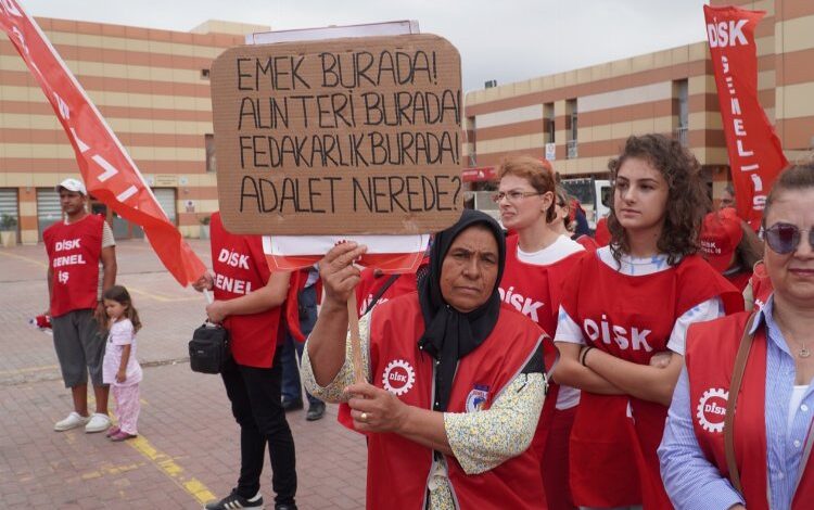 Keşan’da çoluk çocuk ailece haklarını aradı