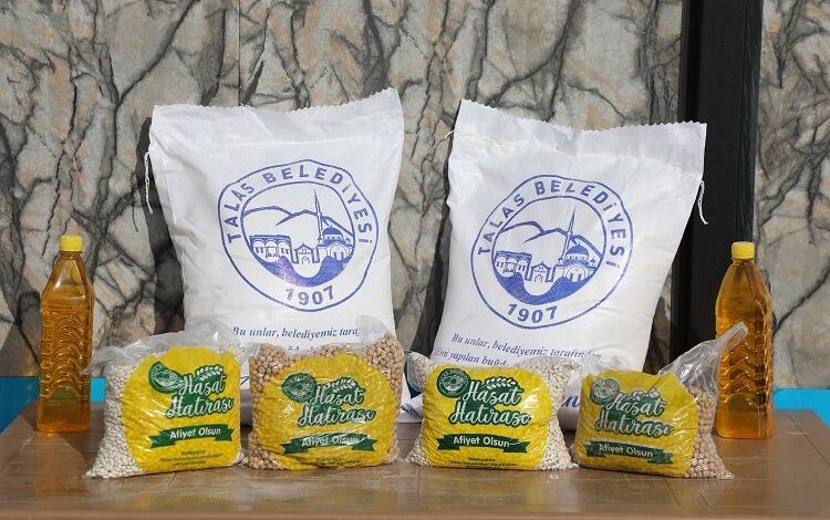 Kayseri Talas’tan depremzede Elbistan’a destek