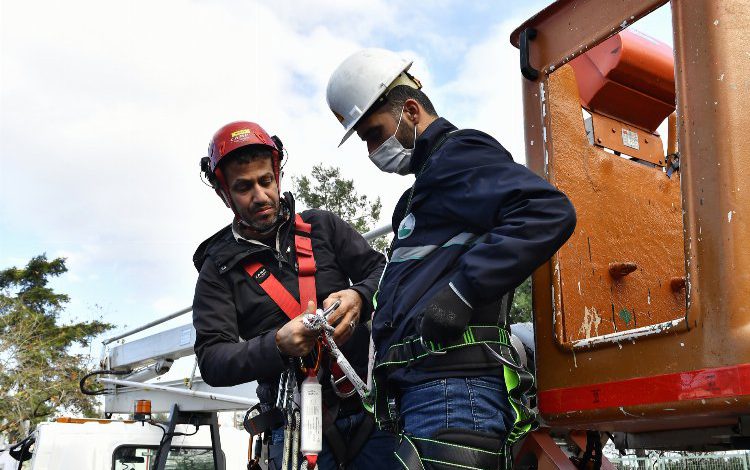 Bursa Osmangazi’de yüksekte çalışma eğitimi