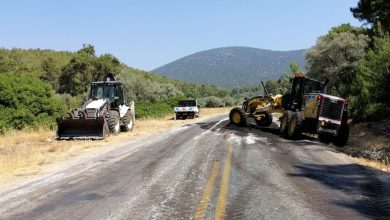 Muğla’da kırsal mahallelerde yollara bakım