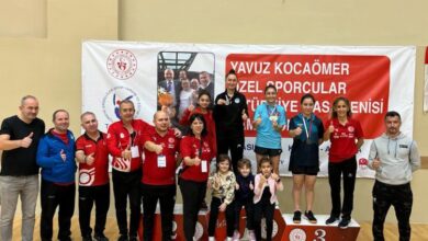 Sakaryalı sporculardan ‘masa’da özel derece