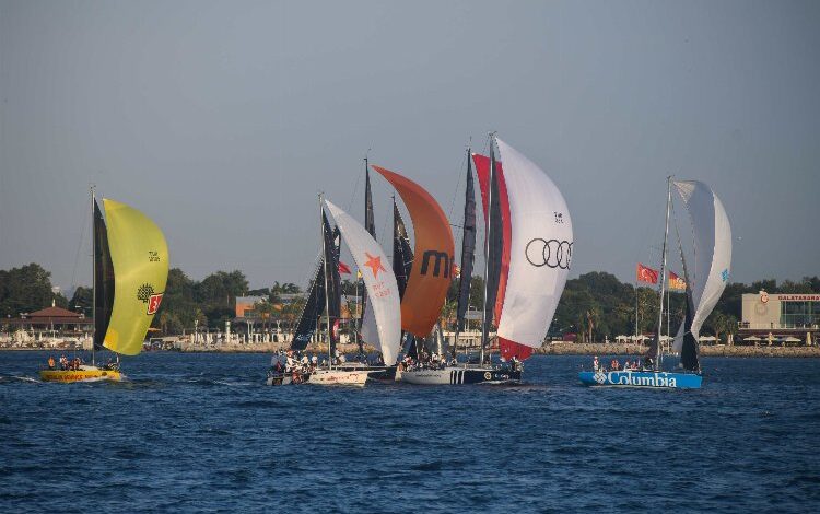 Olympos Regatta için start verildi… 26 tekne İstanbul’dan Mudanya’ya yelken açtı
