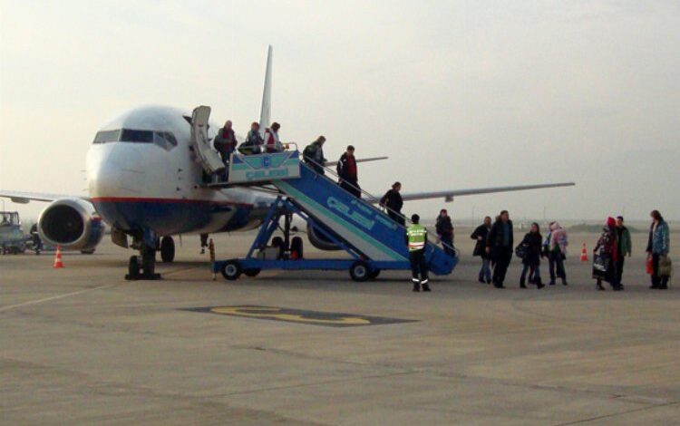 Bursa Yenişehir’den Ekim ayında 9 bine yakın yolcu havalandı