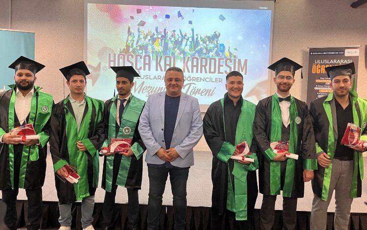 Kocaeli’nin uluslararası öğrencileri mezuniyet heyecanı yaşıyor