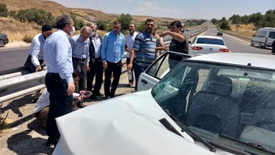 Adıyaman’da bariyerlere çarparak durabildi