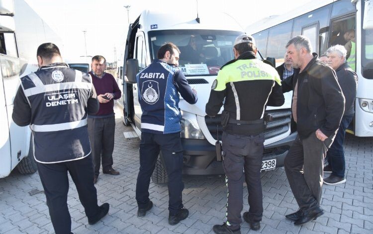 Kartepe’de öğrenci servislerine denetim