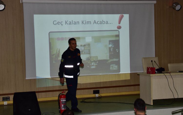 Malatya’da doğal afetle ilgili eğitim verildi Malatya’da doğal afetle ilgili eğitim verildi