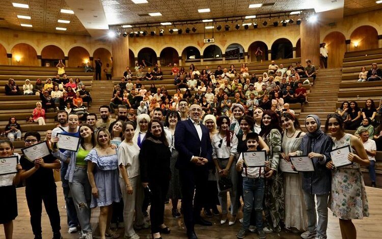 Nevşehirli genç tiyatrocular sınıfı geçti