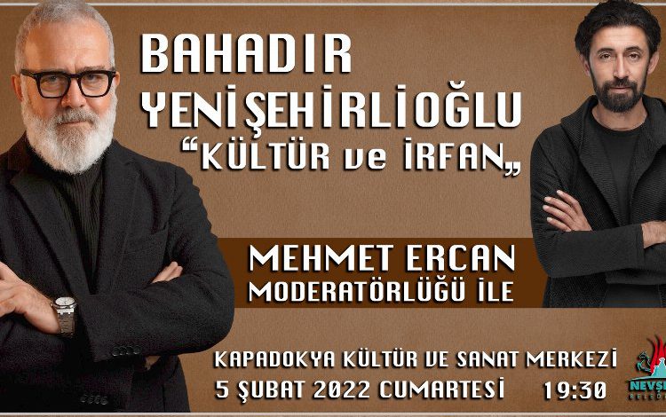 Nevşehir Bahadır Yenişehirlioğlu’nu ağırlayacak