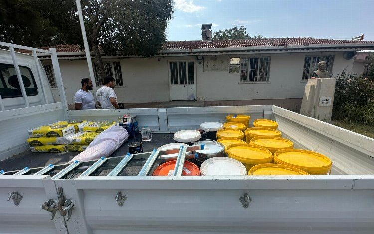 Tire’de eğitim için el ele