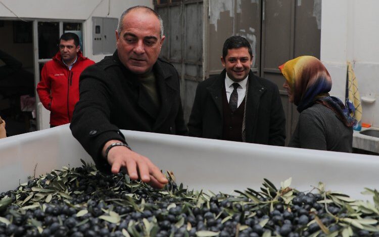 Bursa Gemlik’te zeytin çiftçisine yapılan destekleri anlattı Bursa Gemlik’te zeytin çiftçisine yapılan destekleri anlattı