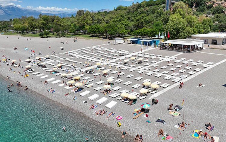 Plajlar sezona hazır Plajlar sezona hazır