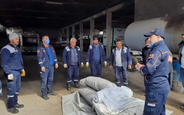 Niğde’de AFAD olası afete karşı eğitim verdi