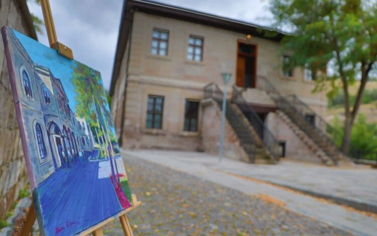 Kayseri Melikgazi’nin güzellikleri tuvallere yansıyor Kayseri Melikgazi’nin güzellikleri tuvallere yansıyor
