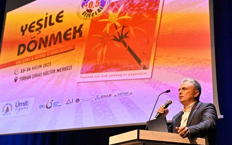 Antalya Muratpaşa ‘iklim krizi’ni gündemden düşürmüyor Antalya Muratpaşa ‘iklim krizi’ni gündemden düşürmüyor