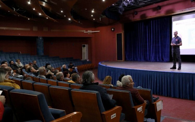 Narlıdereli sakinlere ‘afet gönüllüleri’ eğitimi