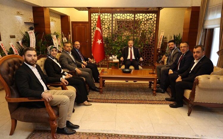 AK Parti Nevşehir’den Vali Fidan’a ziyaret AK Parti Nevşehir’den Vali Fidan’a ziyaret