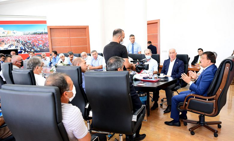 Malatya’da Hekimhan muhtarlarından Büyükşehir’e teşekkür ziyareti