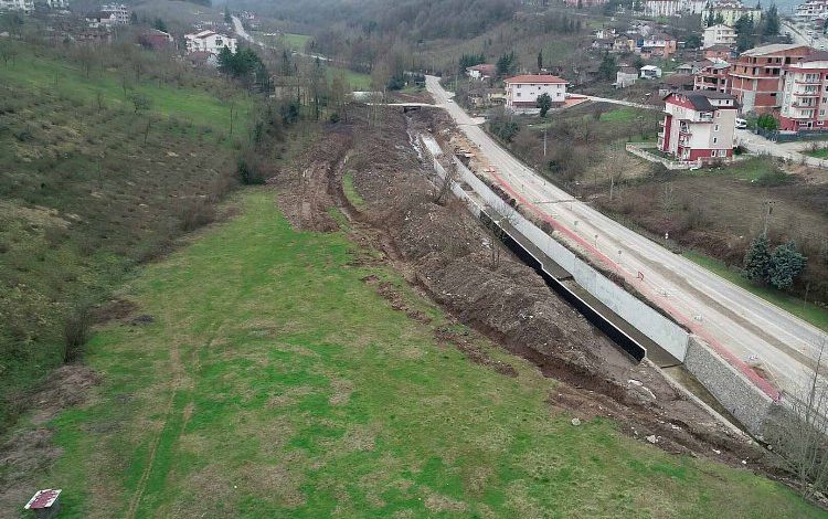 Kocaeli Başiskele Ahmet Yesevi Caddesi dört şeritli hale gelecek