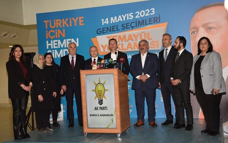 AK Parti Bursa temayülü gerçekleştirdi