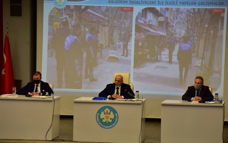 Manisa’da kaldırım işgallerine zapturapt! Manisa’da kaldırım işgallerine zapturapt!