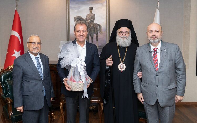 Başkan Seçer, Tüm Doğu Ortodoksları Patriği ile buluştu Başkan Seçer, Tüm Doğu Ortodoksları Patriği ile buluştu