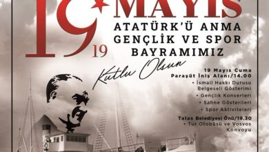 Kayseri Talas’tan 19 Mayıs hazırlığı