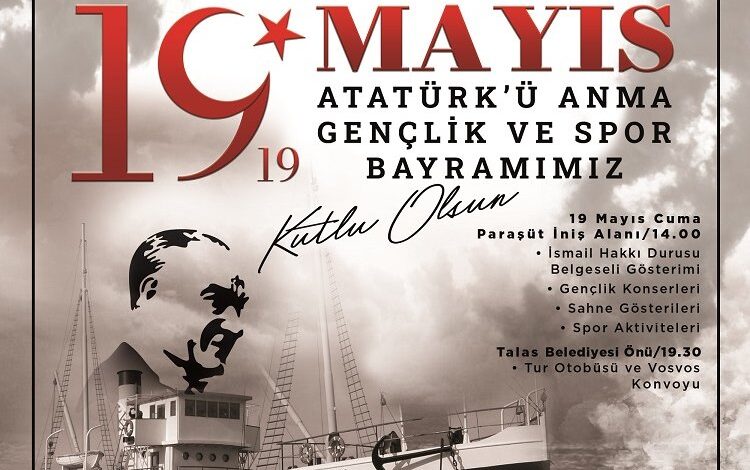 Kayseri Talas’tan 19 Mayıs hazırlığı