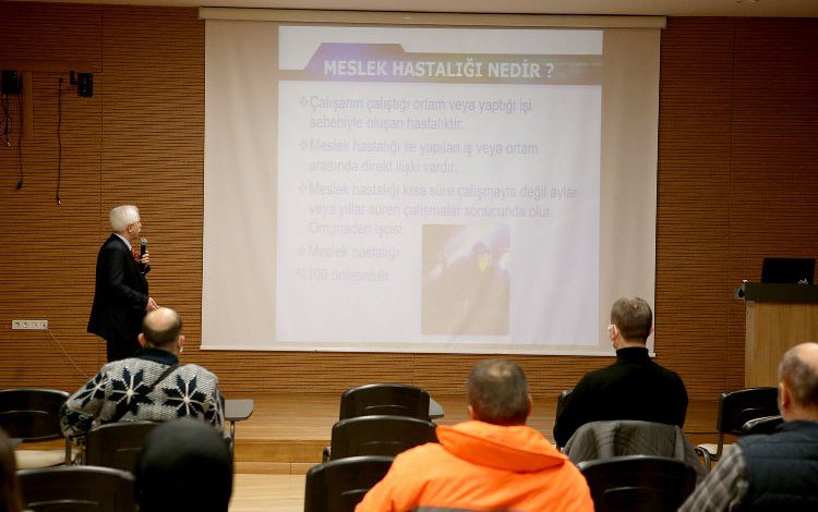 Sakarya Büyükşehir’de ‘İş Sağlığı ve Güvenliği Temel Eğitimi’ yapıldı