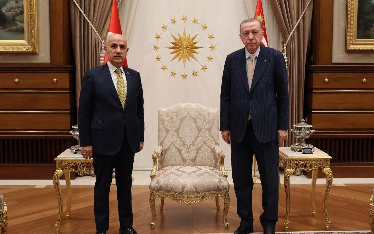 Cumhurbaşkanı Erdoğan, Bakan Kirişci’yi kabul etti