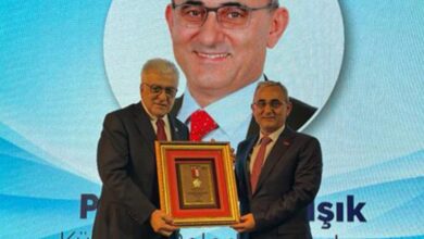 Kütahya’ya Avrasya hizmet ödülü