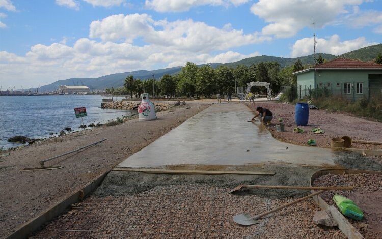 Körfez Yarımca’ya yeni sahil parkı geliyor Körfez Yarımca’ya yeni sahil parkı geliyor