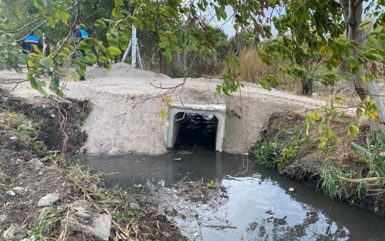 Manisa’da dere yataklarında menfez montajlarına devam Manisa’da dere yataklarında menfez montajlarına devam