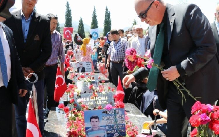 Manisa’da maden şehitleri anıldı