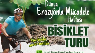 İzmit’te pedallar erozyonla mücadeleye çevrilecek