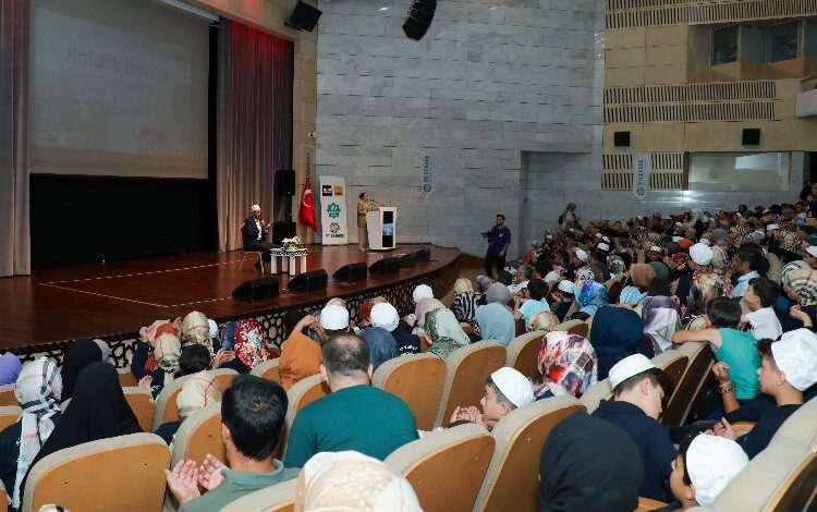 Ailelere hafızlık hazırlık programı tanıtıldı