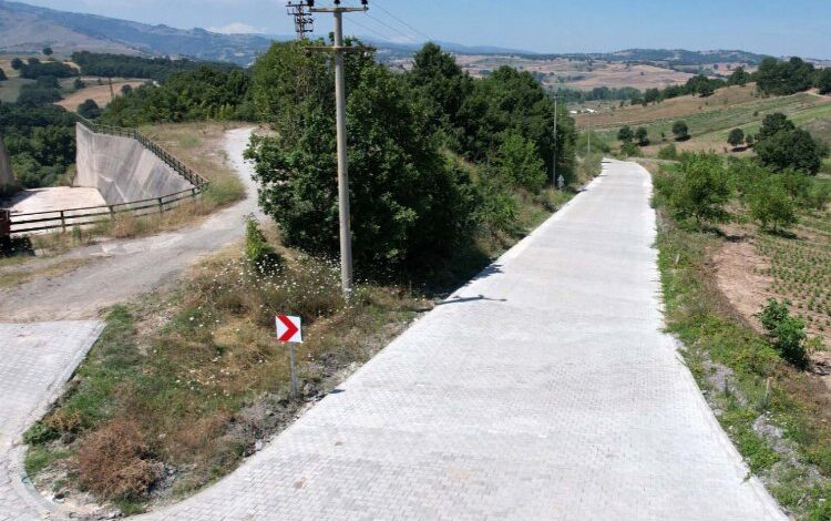Karamürsel Çamdibi Mahallesi’ne parke