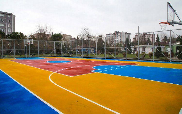 Kocaeli İzmit Ferruh Duygu Spor Tesisleri yenilendi Kocaeli İzmit Ferruh Duygu Spor Tesisleri yenilendi