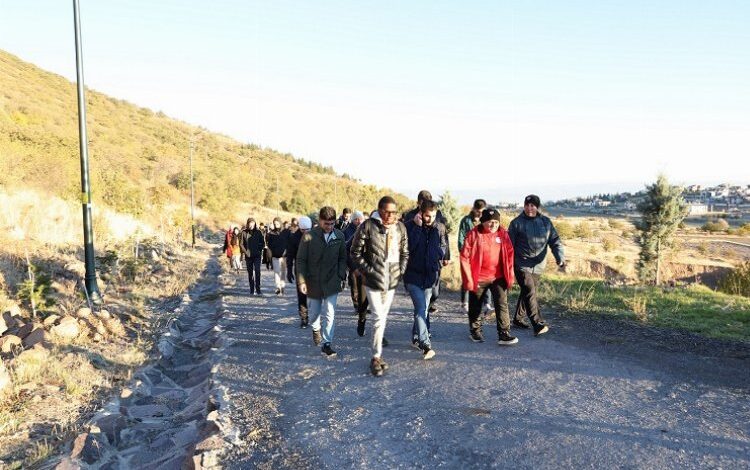 Kayseri Büyükşehir’den doğa yürüyüşü Kayseri Büyükşehir’den doğa yürüyüşü