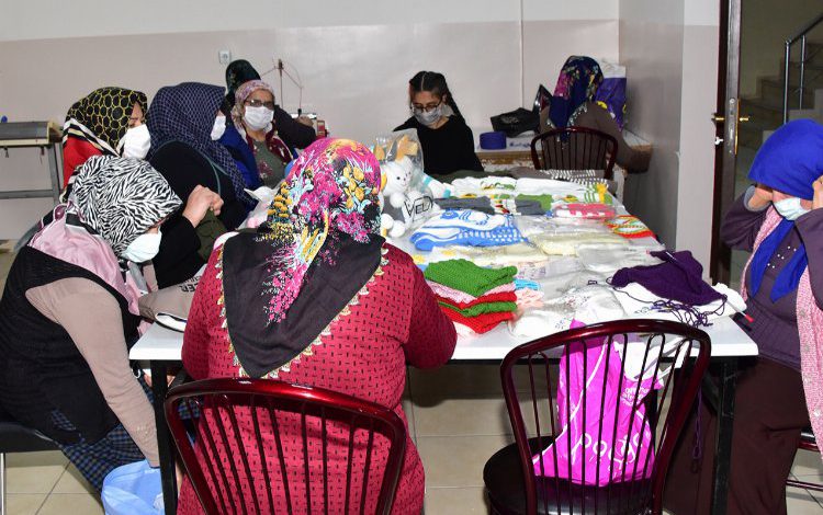 Malatya’da Semt Konakları’nda el sanatları ilgisi Malatya’da Semt Konakları’nda el sanatları ilgisi