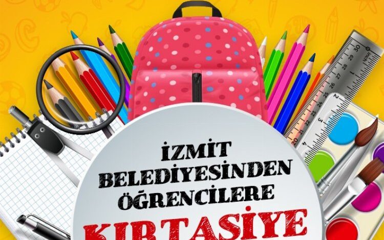 İzmit bu yıl da kırtasiye desteği verecek
