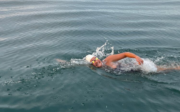 Aysu yüzmede ölümsüzlüğü kucakladı… Başarısı tarihe geçti