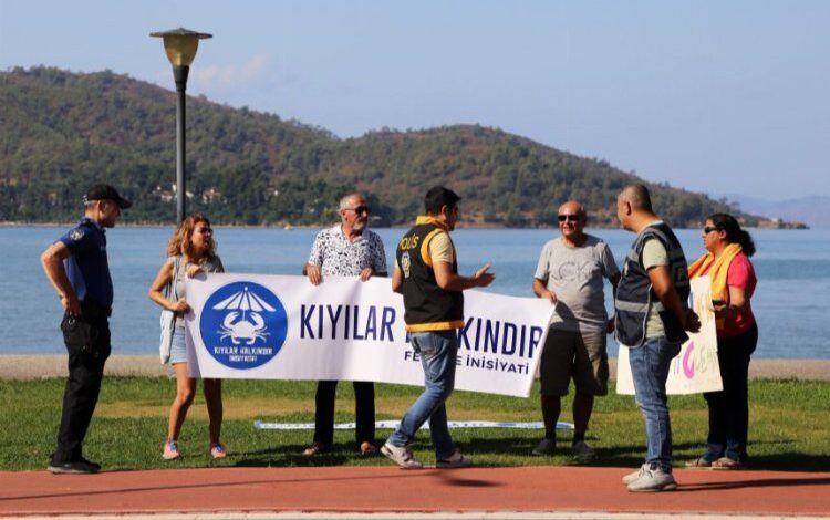 TUR 2023’de emniyetten ‘pankart’ müdahalesi