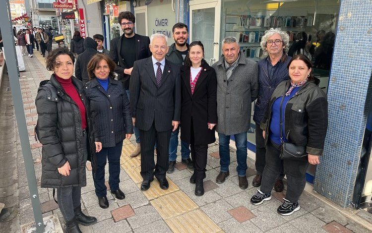 CHP Gemlik esnaf ziyaretlerini sürdürüyor