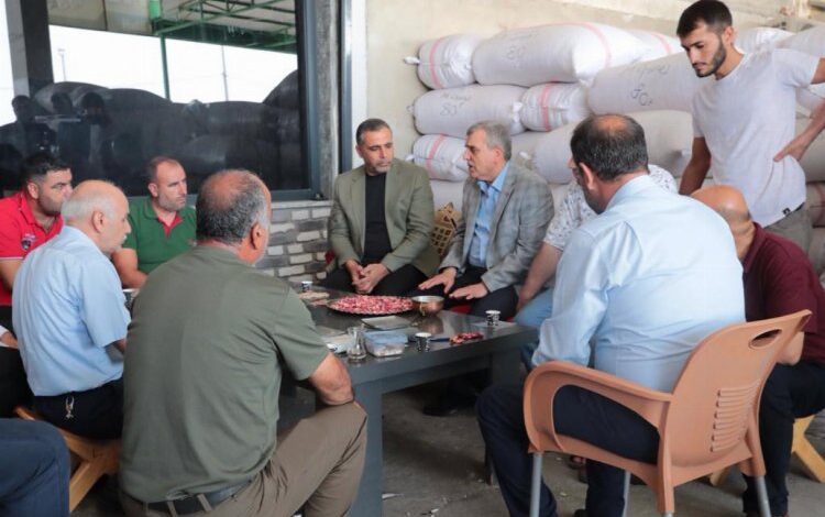 Beyazgül’den Şıracılar esnafına ziyaret Beyazgül’den Şıracılar esnafına ziyaret